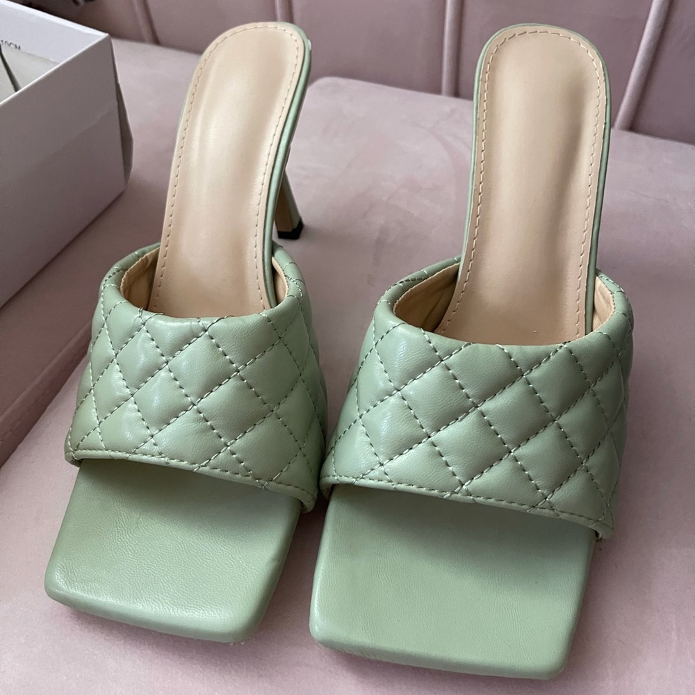 Shein Mint Green Heels
